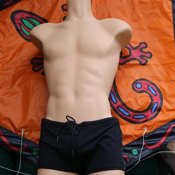 Emporio Armani Black Swim Trunk EU52